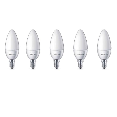 Philips Ace Saver Base E14 2.7-Watt Led Lamp (Pack Of 5, Crystal White)