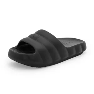 Red Tape Men’S Sliders Flip-Flops | Lightweight Comfort, Slip-On Ease & Flexible Support Black