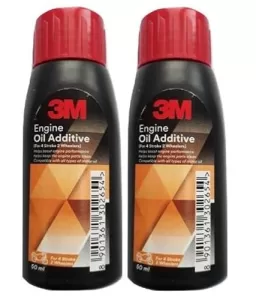 3M Engine Oil Additive, Effective Engine Lubrication And Power Transmission (50Ml Each, Pack Of 2)