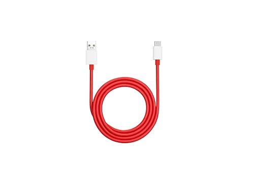 Oneplus Usb-A To Type-C Charging Cable Smartphone 10A 1M Dl129 Red In