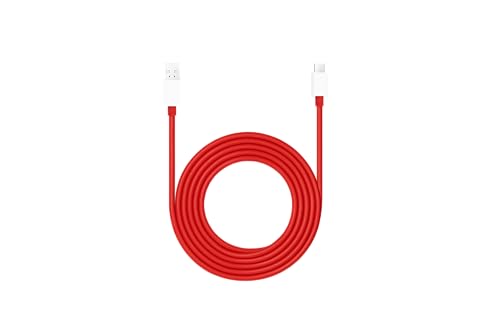 Oneplus Usb-A To Type-C Charging Cable Smartphone 10A 1.5M Dl129 Red In