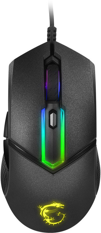 Msi Clutch Gm30 Gaming Mouse Wired Ambidextrous Optical  Gaming Mouse(Usb 2.0, Black)