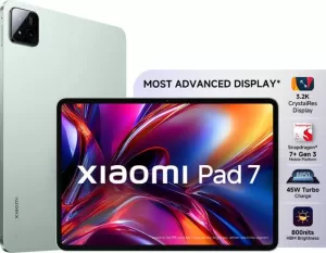 Xiaomi Pad 7 12 GB RAM 256 GB ROM 11.17 inch with Wi-Fi Only Gaming Tablet (Sage Green)