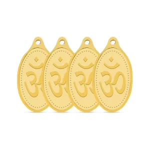 WHP Jewellers 8 gram Yellow Gold OM Pendant