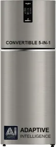 Whirlpool 308 L 3 Star Convertible Frost Free inverter Double Door Refrigerator (IF INV 355 TITAN STEEL(3S) CONV-TL)