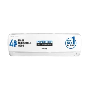 Voltas 1.5 Ton 5 Star, Inverter Split AC(Copper, 4-in-1 Adjustable Mode, Anti-dust Filter, 185V Vectra Elegant,White)