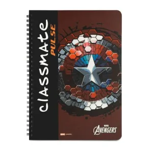 Classmate 1 Subject Notebook – Unruled, 180 Pages, Spiral Binding, Soft Cover, 297mm*210mm, Cover May Vary