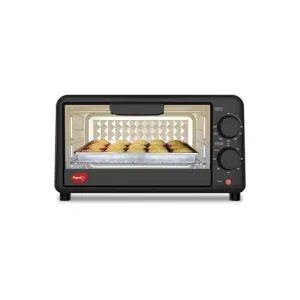 Pigeon Oven Toaster Grill (12381) 9 Liters OTG Without Rotisserie for Oven Toaster and Grill for Grilling and Baking Cakes (Grey)