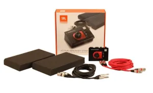 JBL Professional ACTPACK Auxiliary Active Studio Monitor, 120 Watts, Black