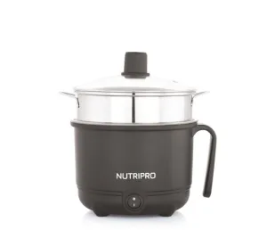 Nutripro Multipurpose Cook Kettle (Black Steel)