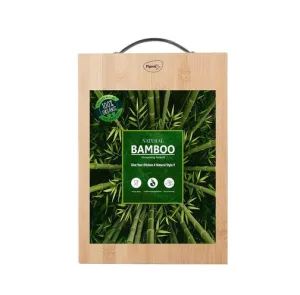 Pigeon by Stovekraft Small Natural Bamboo Wood Chopping Cutting Board for Kitchen Vegetables, Fruits & Cheese, BPA Free, Eco-Friendly, Anti-Microbial (30 x 20cm| Brown