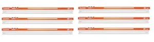 Halonix 20W 4Ft Streak Square Cool White Pack Of 6, Cool Day Light