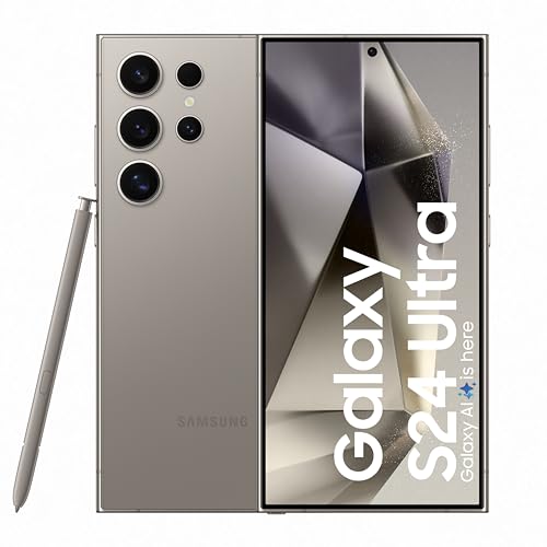 Samsung Galaxy S24 Ultra 5G Ai Smartphone With Galaxy Ai (Titanium Gray, 12Gb, 256Gb Storage), Snapdragon 8 Gen 3, 200 Mp Camera With Provisual Engine And 5000Mah Battery