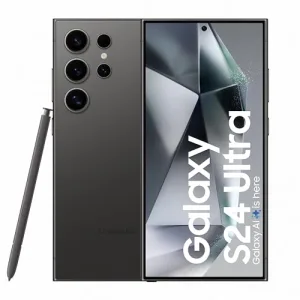Samsung Galaxy S24 Ultra 5G Ai Smartphone With Galaxy Ai (Titanium Black, 12Gb, 256Gb Storage), Snapdragon 8 Gen 3, 200 Mp Camera With Provisual Engine And 5000Mah Battery