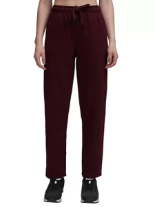 Tokyo Talkies Women Stylish Black Bootcut Track Pants | Sleek & Flattering Fit | Comfortable Mid-Rise Waist | Perfect For Active Wear