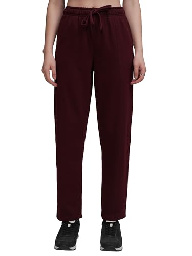 Tokyo Talkies Women Stylish Black Bootcut Track Pants | Sleek & Flattering Fit | Comfortable Mid-Rise Waist | Perfect For Active Wear