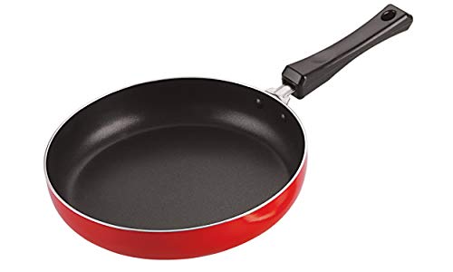 Nirlon Non Stick Pfoa Free, Non-Toxic, Food Grade Quality Aluminium Fry Pan/Frying Pan/Pasta Pan 22Cm Diameter Without Lid Lpg Stove Compatible Only(3Mm_Classic_Fp_11)