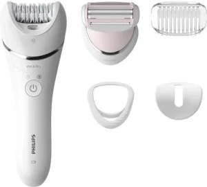 PHILIPS BRE710/00 Cordless Epilator  (White, Silver)