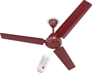 BAJAJ Crest Turbo BLDC 1200mm Red Walnut with 2 Months Warranty BLDC Motor with Remote 1200 mm Ceiling Fan (5 Star | Red Walnut | Pack of 1)