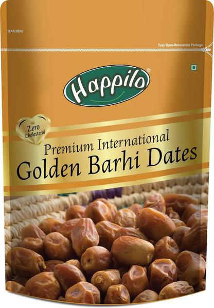 Happilo Premium Golden Barih Dates Value Pack Dates  (1 x 500 g)