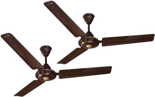 ACTIVA APSRA 5 STAR PACK OF TWO with 2 Year Warranty Energy Saving 1200 mm Ceiling Fan  (BROWN | Pack of 2)