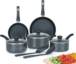 Kreme 5pcs Set Combo Non-Stick Coated Cookware Set  (Aluminium, 7 – Piece)