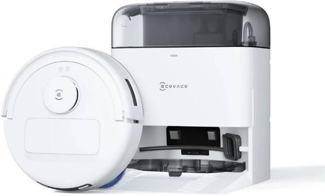 ECOVACS DEEBOT MINI Robotic Floor Cleaner with 2 in 1 Mopping and Vacuum, Anti-Bacterial Cleaning (WiFi Connectivity, Google Assistant and Alexa)   (White)  