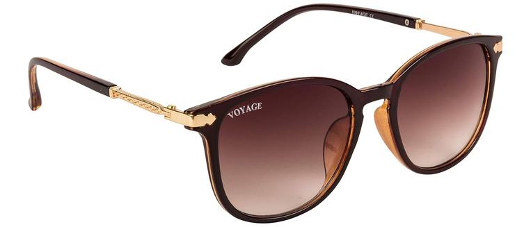 Voyage Lightweight UV Protected Full Rim Branded & Latest Round Sunglasses for Women