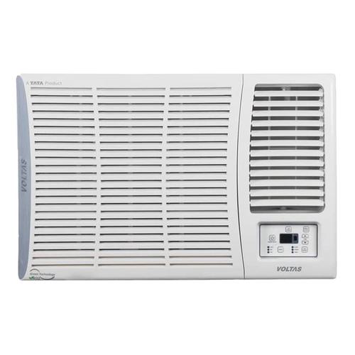 Voltas 1.5 Ton 3 Star, Turbo Mode Window AC (Copper Condenser, Anti-Rust Coating, Anti-Freeze Thermostat, WAC 183 Vectra pearl Window Fixed sp, White)