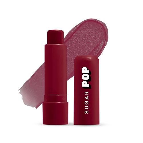 SUGAR POP Nourishing Lip Balm | Castor Oil, Shea Butter & Avocado Oil | Hydrating | 4.5gm – 07 Plum