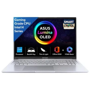 ASUS Vivobook 16, 16″ FHD (1920 x 1200) OLED,Intel Core i5-13420H Processor,(16GB RAM/512GB SSD/Win 11/M365 Basic (1Year)*/Backlit Keyboard/Office Home 2024/Silver/1.88 kg),X1605VA-SH1952WS