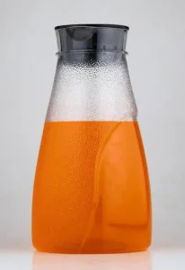 MACARIZE 1500 ml Plastic Flask  (Pack of 1, Purple)