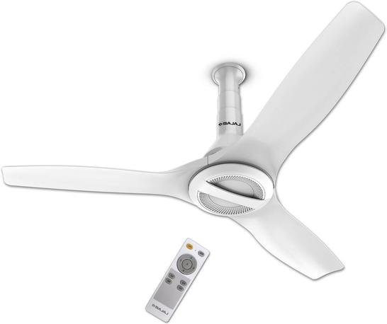 BAJAJ Arioso Luxe with 2 Year Warranty 1200 mm Ceiling Fan  (5 Star | All White | Pack of 1)