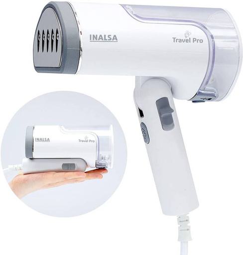 Inalsa Garment Steamer Travel Pro-1250W with Vertical & Horizontal Ironing 1250 W Garment Steamer  (White)