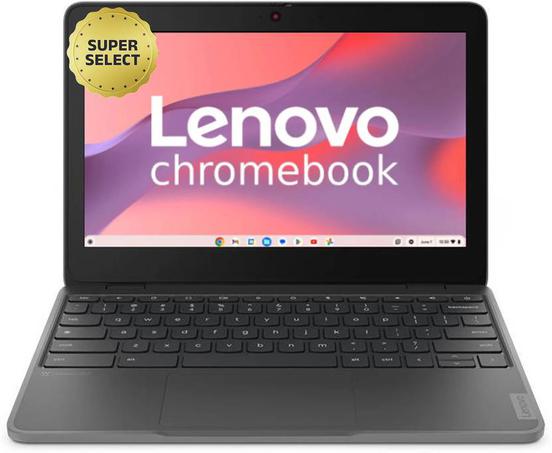Lenovo 100e Chromebook Gen 4 MediaTek MediaTek Kompanio 528 – (4 GB/64 GB EMMC Storage/Chrome OS) 82W0001DHA Chromebook  (11.6 Inch, Graphite Grey, 1.23 Kg)