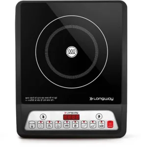 Longway 2000 W Induction Cooktop Push Button  (Black, Elite Plus IC 2000 W)