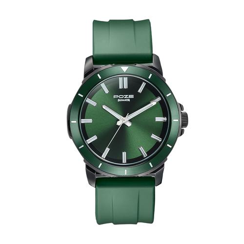 Sonata Poze 6 Terra Trails Quartz Olive Round Dial Men’s Watch | Analog Watches | Watches for Men Analog – SP70075KP02